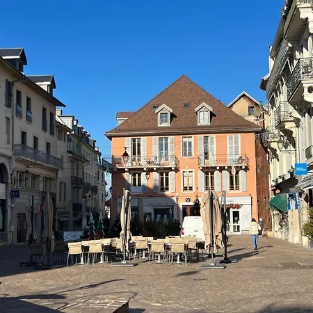 아파트 Le Cosy De La Dent Du - Classe 3 Etoiles - Hyper Centre Aix Les Bains 엑스레뱅